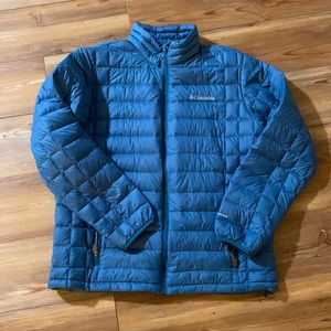 Columbia turbo down light jacket